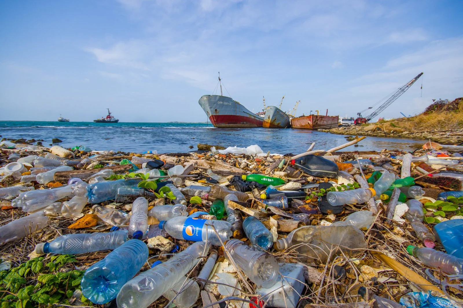 Alternativas sustentáveis para poluição plástica